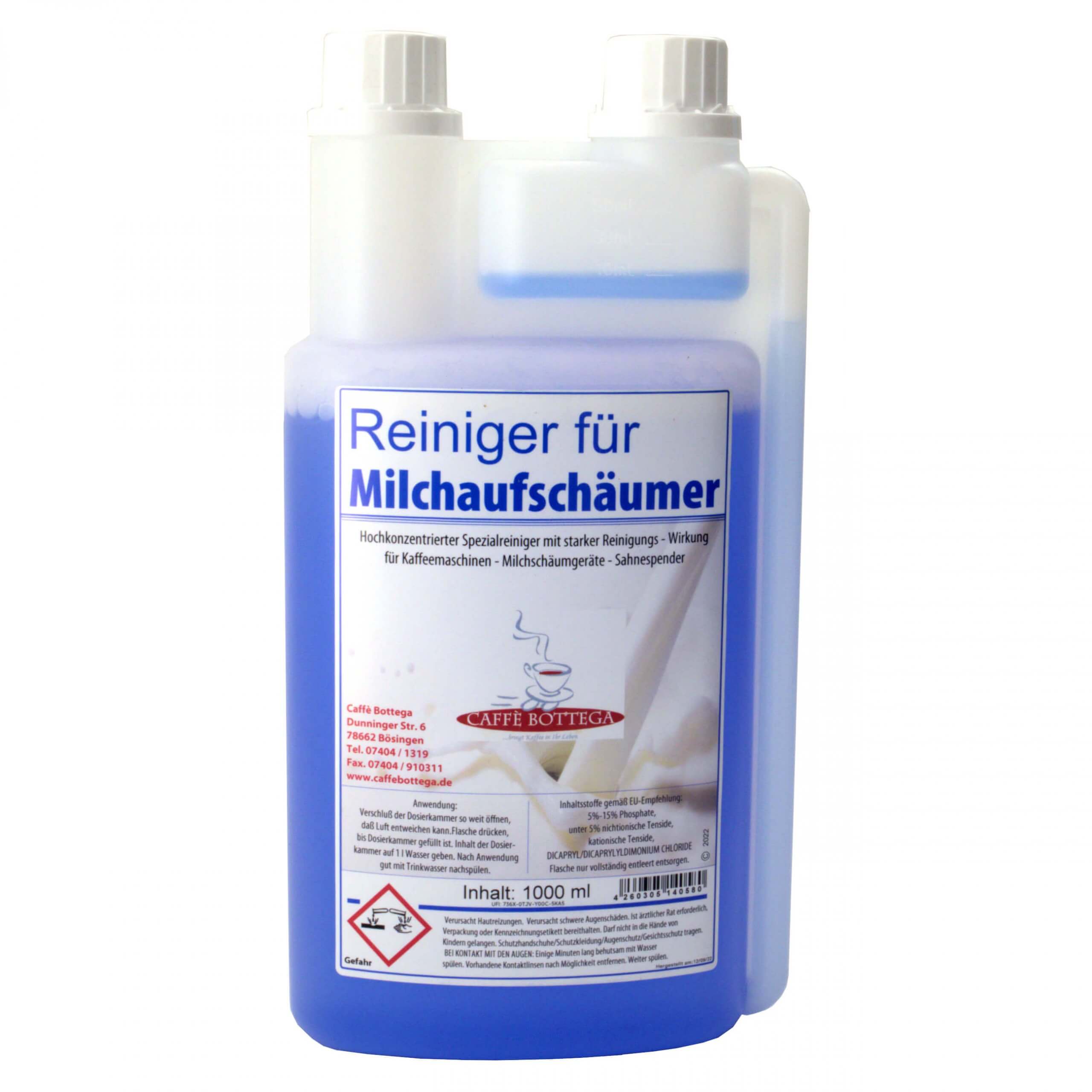 REINIGER FÜR MILCHAUFSCHÄUMER – ALKALISCH 1.000 ml